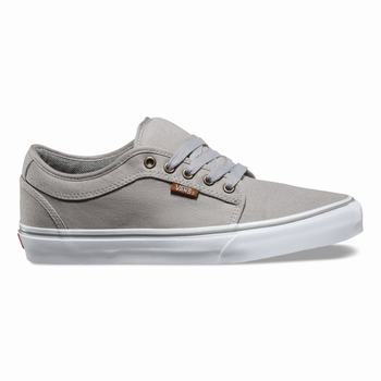 Férfi Vans Chukka Low Tornacipő VA4032957 Szürke/Fehér